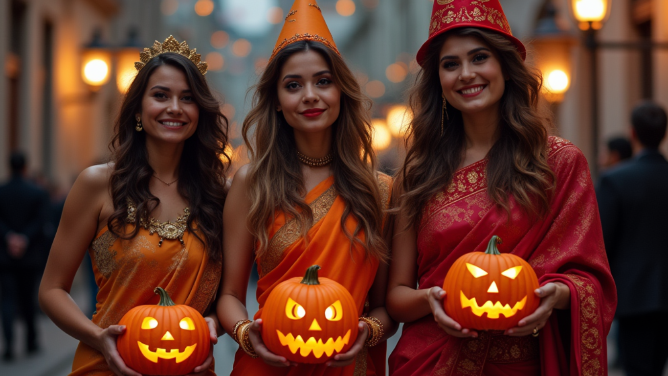 Spooky Yet Stylish: Kalki Fashion’s Essential Guide to Halloween Sarees