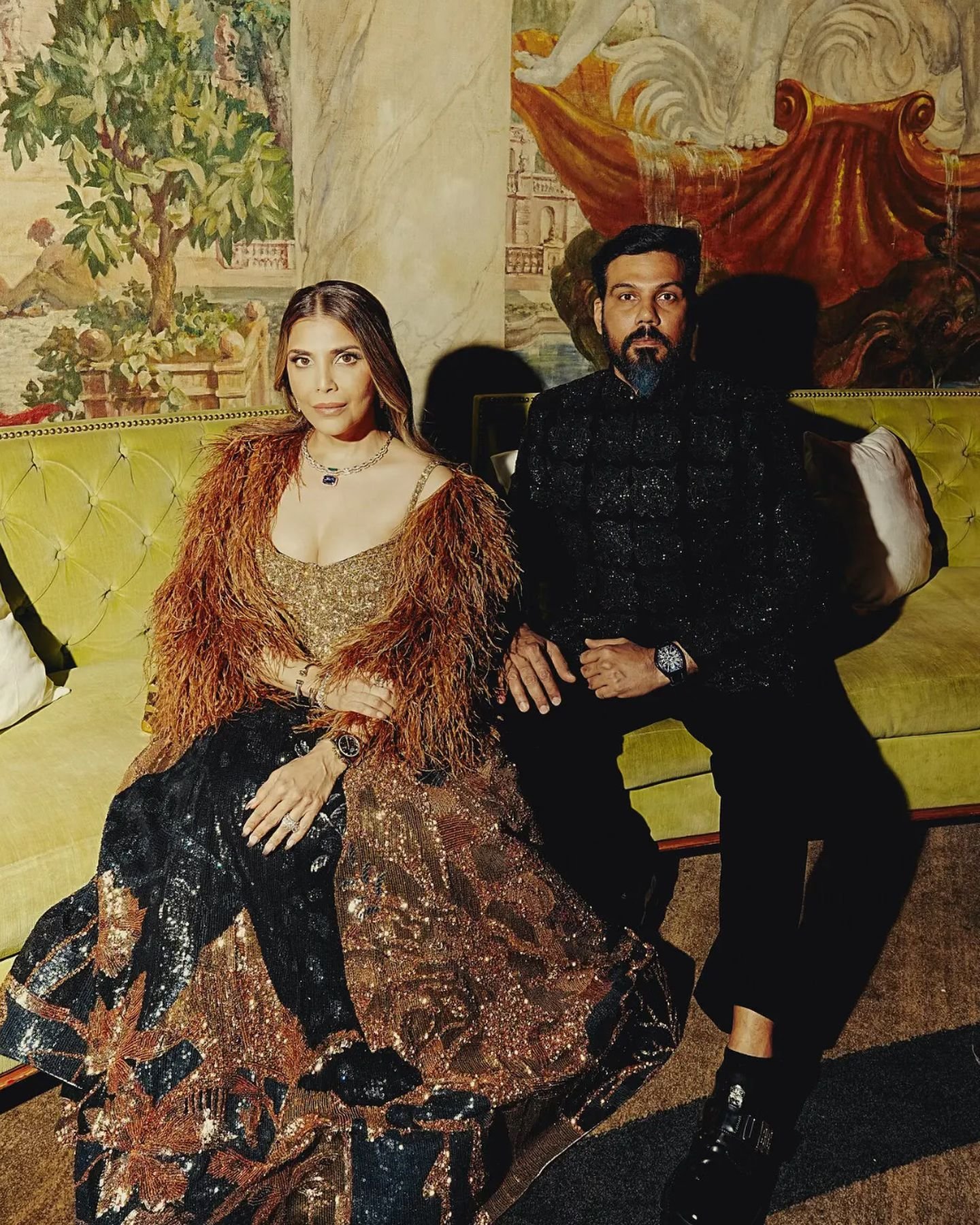 Shane and Falguni Peacock, kalki fashion